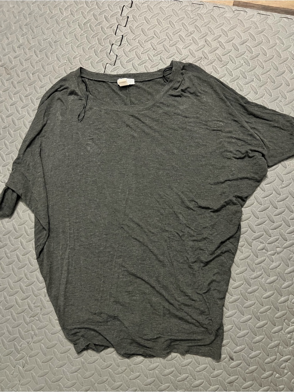Toska batwing grey top large